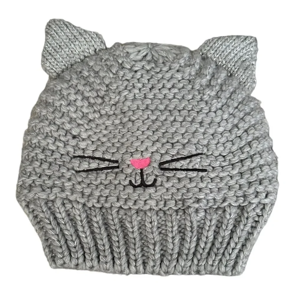 GAP Kids | Gray | KITTY KNITTED HAT